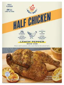 Lemon Pepper Half Chicken